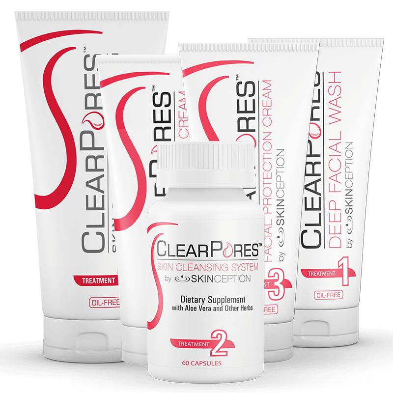 ClearPores® Acne Treatment & Skin Cleansing System